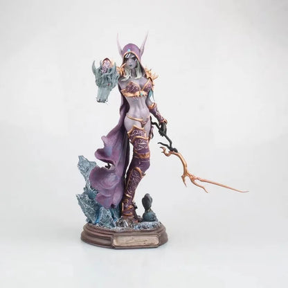 Sylvanas Windrunner World Of Warcraft actiefiguren De Koningin van de Ondoden handgemaakte modelverzameling ornamenten kindercadeaus speelgoed