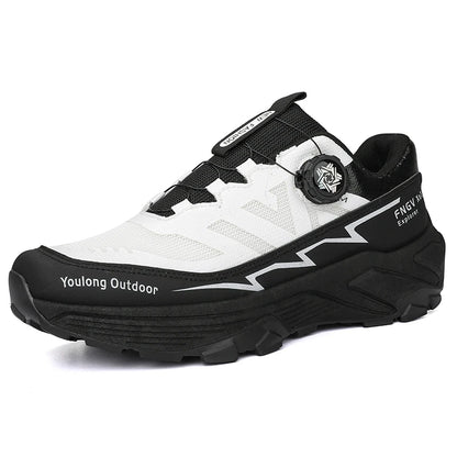 Mens Sneakers Casual Outdoor Anti Slip Shock-absorbing Versatile Off Road Hiking Shoes Comfortable Soft Sole Running Shoes Man
