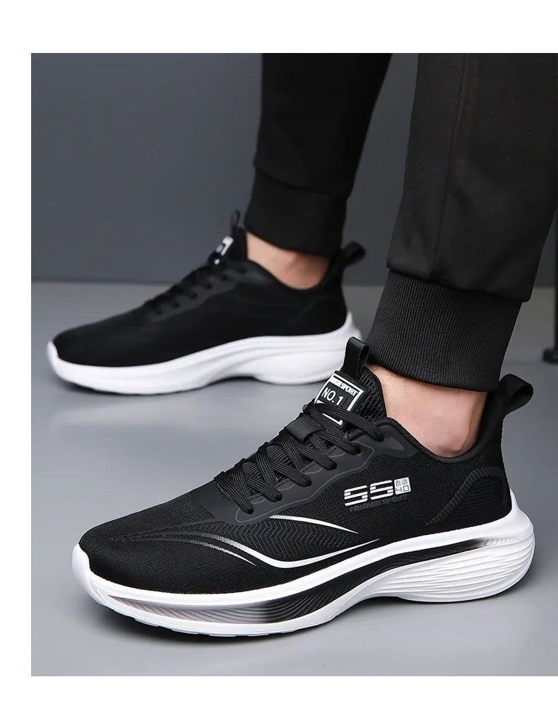 Carbon Plate Marathon Shoes Men Casual Sneakers Air Cushion Luxury Comfortable Lightweight Sports Running Shoes Male Footwear