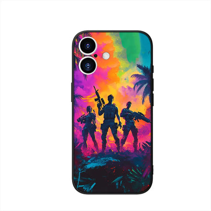 Husă cu design de fundal Game F-ForTnites pentru Samsung Galaxy A07 A13 A12 A23 A42 A50 A51 A52 A53 A70 A71 A72 A21S A04 Note 20 9 8 10