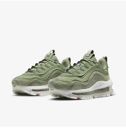 Chaussures de course Nike Air Max 97 pour femme, à amorti d'air et respirantes, FB4496-300