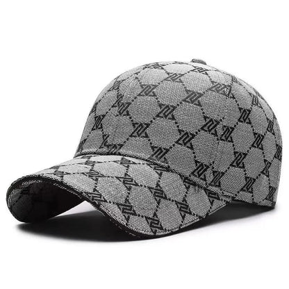 Unisex-baseballkepsar med tryck, vår- och höstmodeller, justerbara fritidskepsar för utomhusbruk, solskyddskepsar, sportkepsar