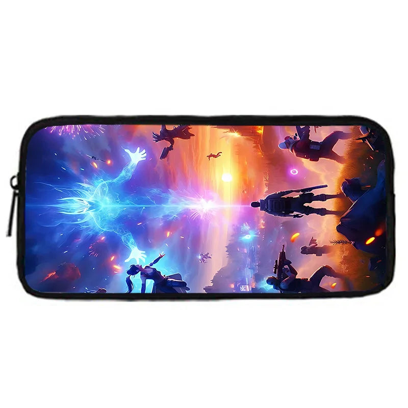 Hot Game Shooting Fortnites Child School Backpack With Shoulder Bag Pencil Bags School Bags for Boys Girls Best Gift