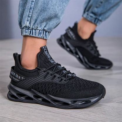 Hot Sale Pink Casual Sneakers Women Men Blade Shoes Big Size 46 Light Breathable Running Shoes Shoes Men Mesh Sports Sneakers