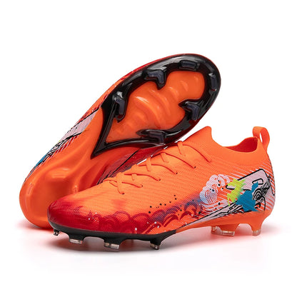 New Men Soccer Shoes Grass Ultralight Sport Comfortable Adult Non-Slip Football Boots Outdoor Cleats Sport Futsal Training Match