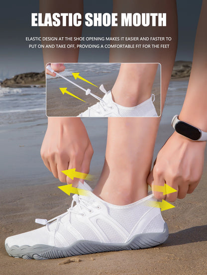 Summer Unisex Swimming Shoes Outdoor Beach Sandals Water Sports Five-Finger Upstream Shoes Quick-Drying And Non-Slip