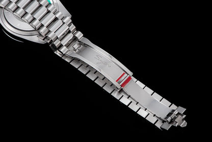 Sugess Watch of Men 36mm Date Automatic Retro Mechanical Wristwatches Sapphire Crystal RoseGold Dandong SL3034 Movement Day New