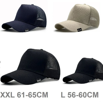 ISO päähine, YLIKOKOINEN 56–60 cm / 61–65 cm, miehille ja naisille, baseball-lippis, vapaa-aika, kalastus, ulkoilu, auringonsuoja
