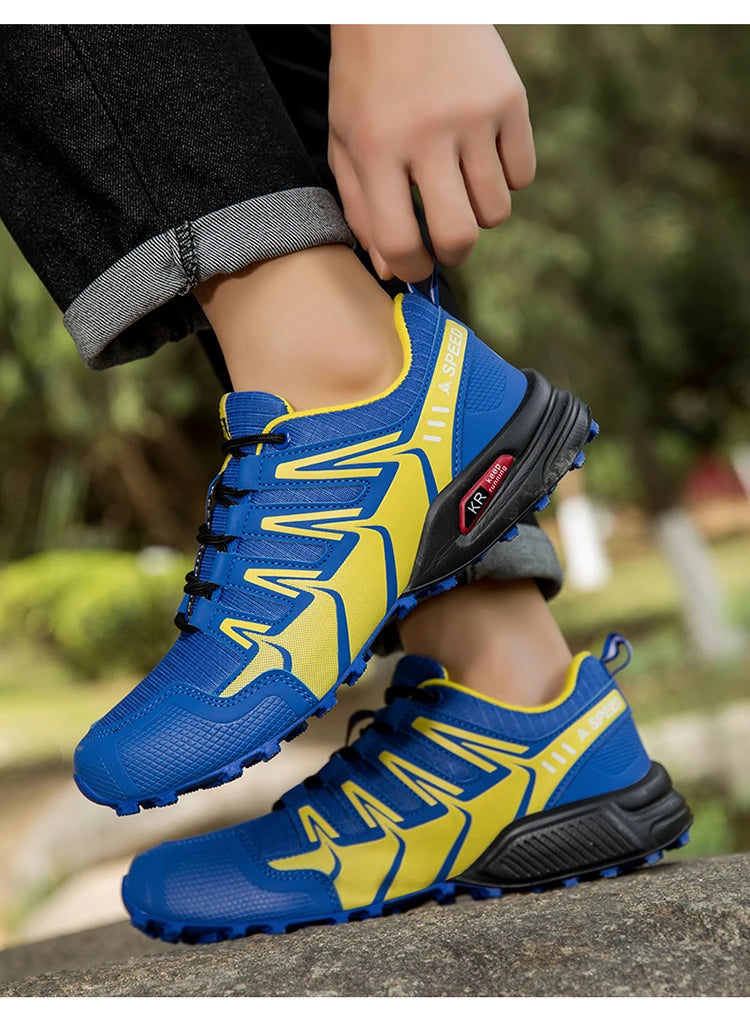 Men's Hiking Shoes Waterproof Non-slip Hiking Hiking Sports Shoes Camping Training Hunting Tactical Shoes Men's Cycling Shoes