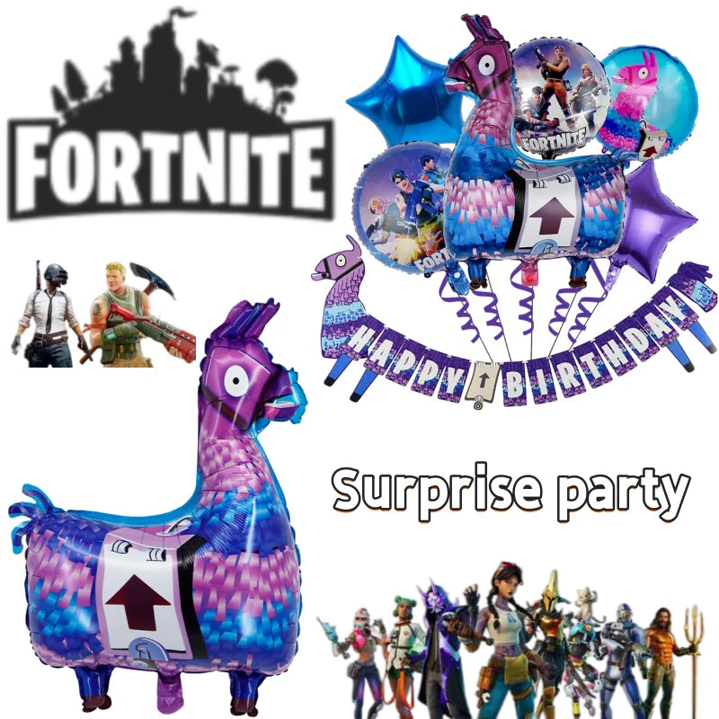 Fortnite, baloane creative noi și adorabile, decorațiuni premium, moderne și personalizate pentru living, dormitor și petreceri