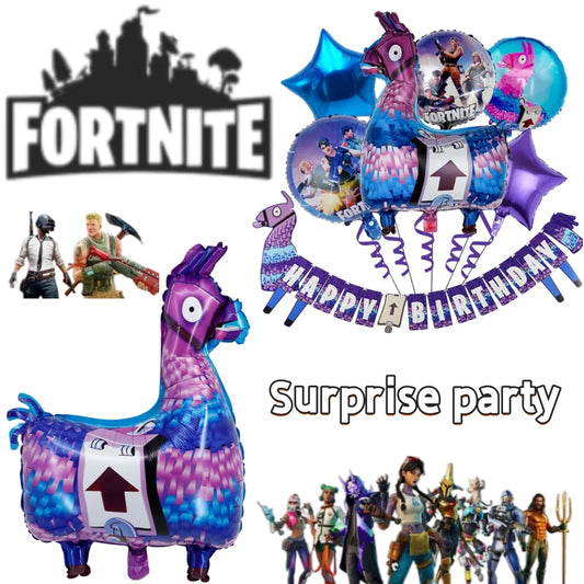 Fortnite, fofos, novos balões criativos, decorações modernas, personalizadas e de elevado valor para sala de estar, quarto e festas