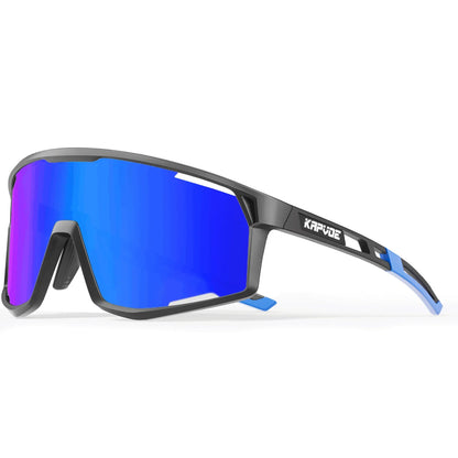 KAPVOE Polarised Cycling Glasses Sports Sunglasses Men Women Outdoor MTB Baseball Lenses UV400 Bicycle Cycling Eyewear Sale