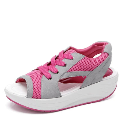 Women Sandals 2023 New Lady Platform Chunky Sandals Comfortable Women's Sandals Open Toe Casual Summer Sports Shoes