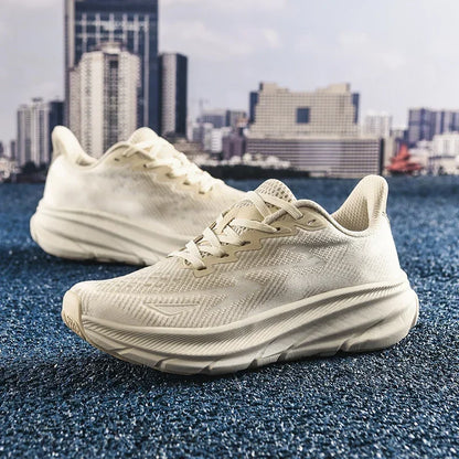 Ténis desportivos casuais 2025 para corrida, outdoor, confortáveis para primavera/verão, antiderrapantes, unissexo para homem e mulher, sapatilhas de treino macias para homem