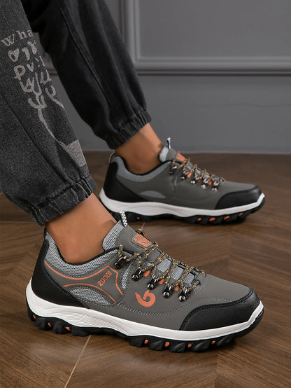 New Men's Hiking Shoes Breathable Hiking Sports Shoes Outdoor Ultra-light Non-slip Hiking Camping Running Hiking Sports Shoes