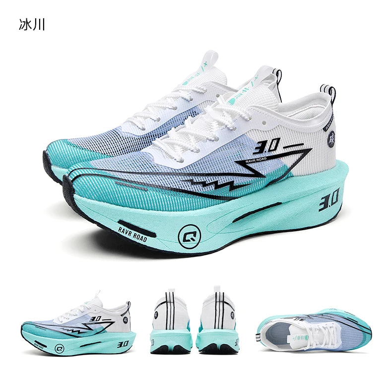 Air Running Shoes Men Sports Marathon Carbon Plate Breathable Lightweight Women Comfortable Athletic Leisure Sneakers Soft Sole