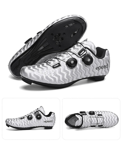 New cycling shoes road cycling men's racing competition self-locking speed cycling sports shoes women's Spd Cleats cycling shoes