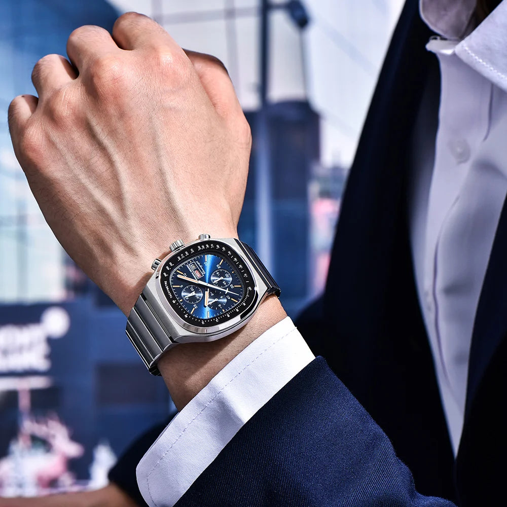 PAGANI DESIGN Men's Chronograph Watch Japan Miyota OS00 Movement Speed Tester Sapphire Waterproof Quartz Watch Reloj Hombre