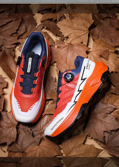 Mens Sneakers Casual Outdoor Anti Slip Shock-absorbing Versatile Off Road Hiking Shoes Comfortable Soft Sole Running Shoes Man