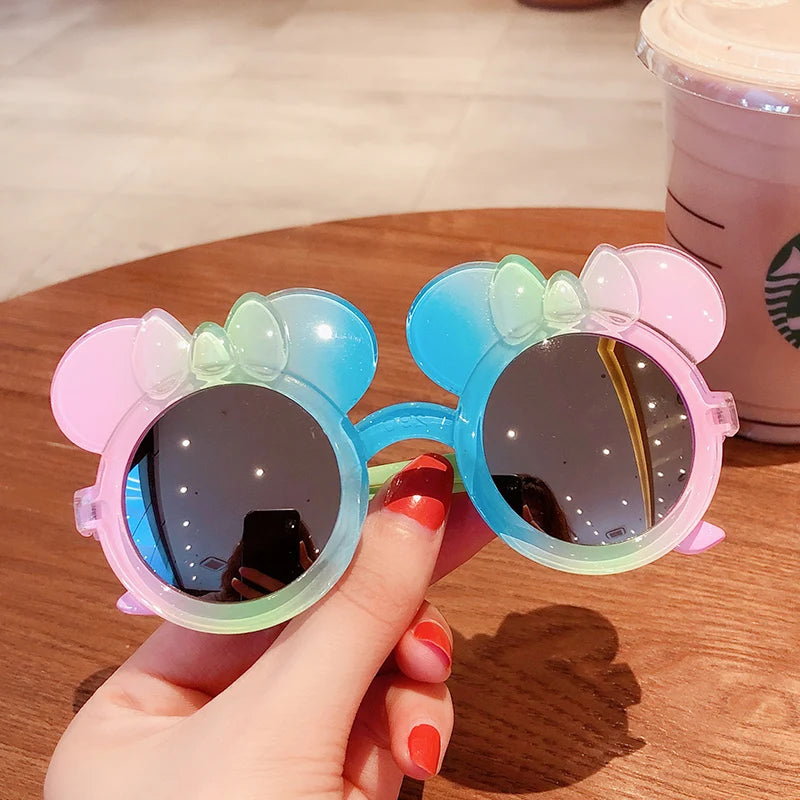 2026 Kids Personality Classic Outdoor Sun Protection Sunglasses Boys Girls Colors Protect Eyes Baby UV400 Sunglasses Children