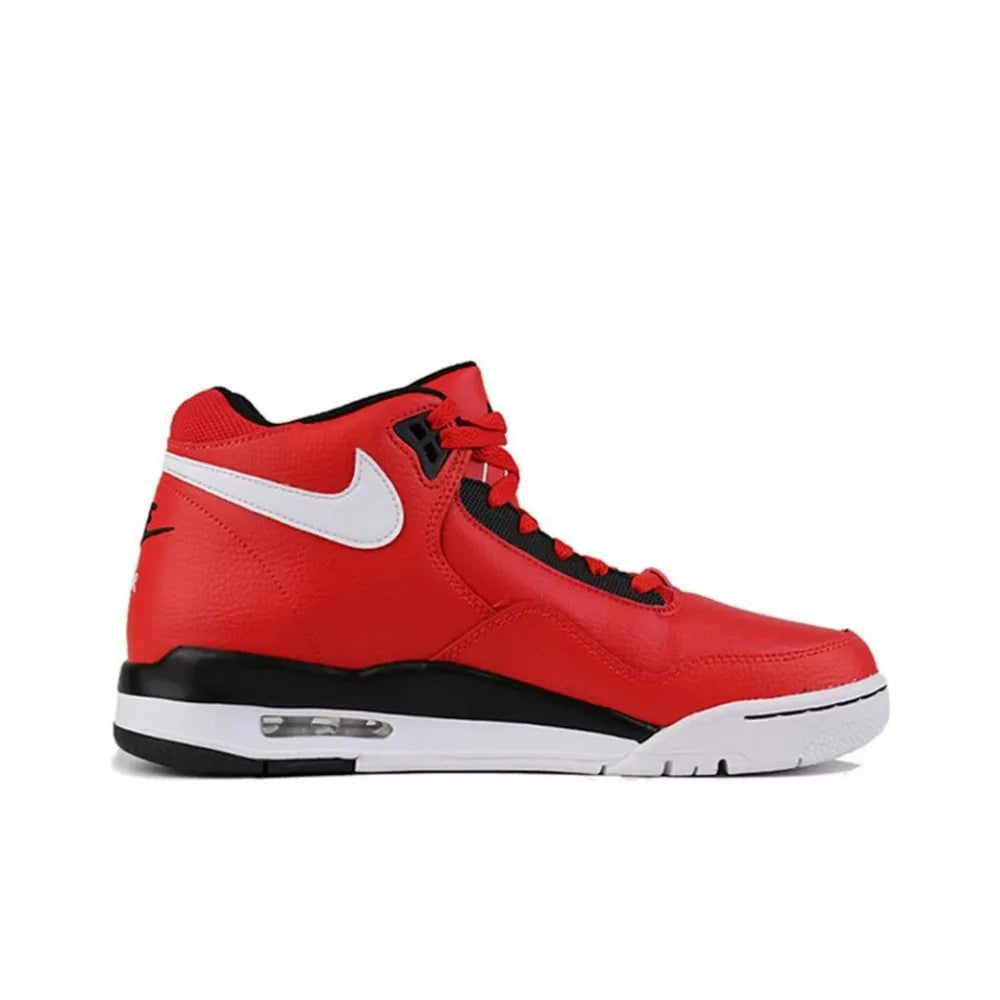 Nike Flight Legacy Mid-Top Retro Basketball Shoes with Slip-Resistant, Durable, and Cushioned Construction - Unisex BQ4212-600