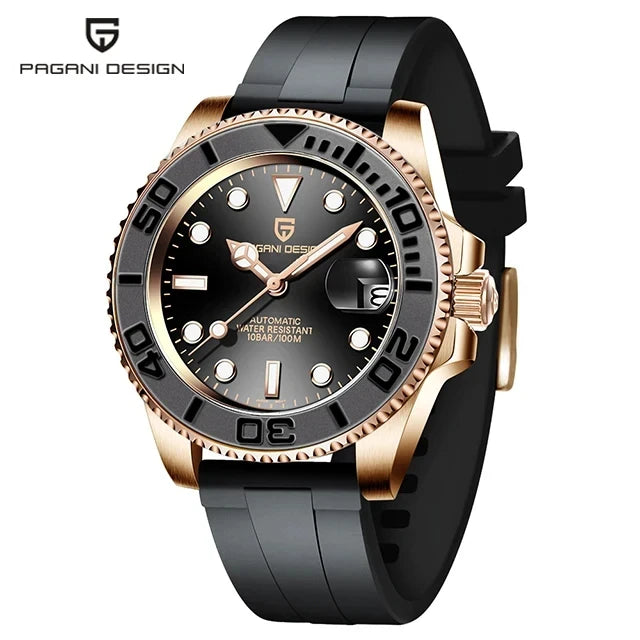 PAGANI DESIGN V3 40MM  Men Mechanical Wristwatch Sapphire Luxury Automatic Watch Men's Stainless Steel Waterproof watches