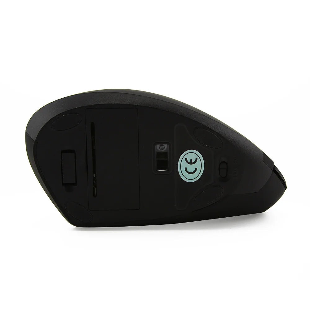 Wireless Vertical Mouse 2.4GHz Ergonomic Optical Mouse, Adjustable DPI Wireless Vertical Mouse with RGB Backlight for Laptop, PC, Mac, Tablet & Office