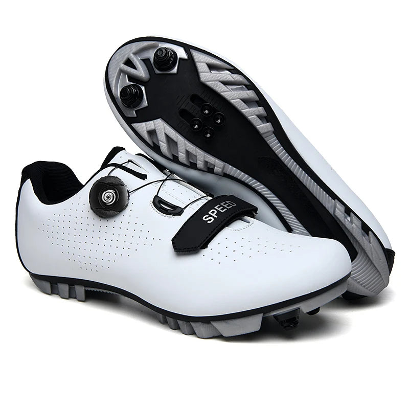 New Unisex pedal Cycling Shoes Flat shoes Suitable For Mountain Sports Pedal Self-Locking Cycling Shoes Breathable Cycling Shoes