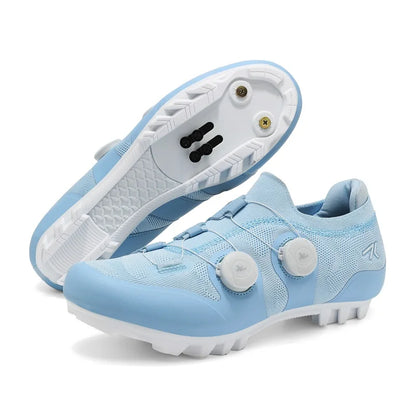 Professional Men Cycling MTB Shoes Route Cleats Speed Road Bike Sneaker Racing Women Flat Bicycle Mountain Spd Biking Footwear
