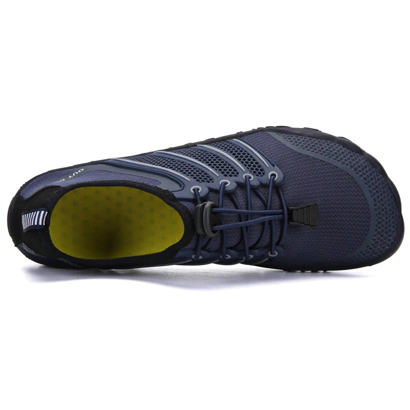 Mens Minimalist Running Cross Training Shoes Barefoot Shoes Big Toe Box Five Finger Shoes Saguaro Barefoot Pit Viper Paracord