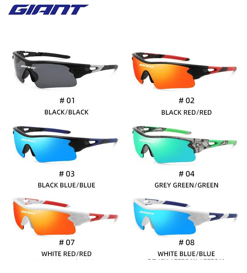 giant cycling Glasses UV400 Protection HD Lenses Lightweight Frame For Men Women Road Mountain Bike Riding climbing and fishing
