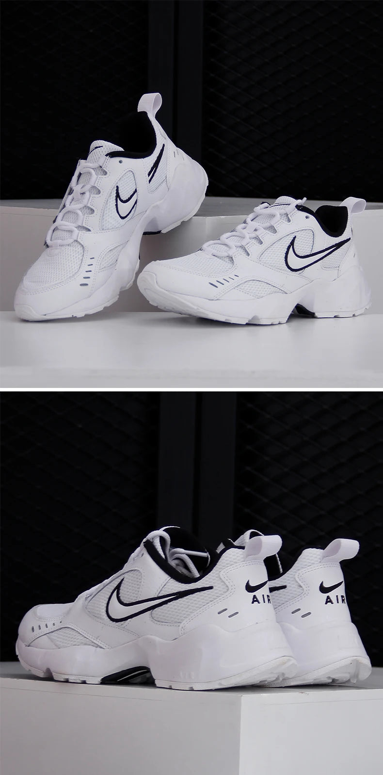 Nike Genuine Air Heights Unisex Ελαφριά Αθλητικά Παπούτσια με Αντικραδασμική Επένδυση CI0603-102
