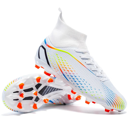 Men Football Boots Professional Turf Futsal Match Grass Unisex Outdoor Training Soccer Shoes Soccer Cleats Non-slip Breathable