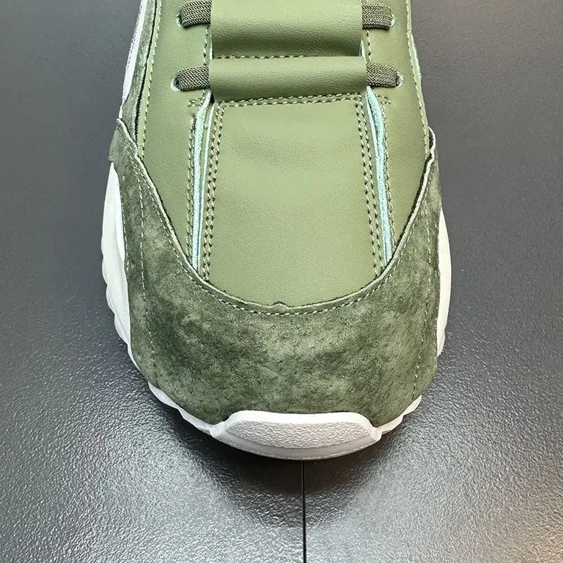 Men Luxury Sneakers Sports Shoes Moccasins Chunky Men Casual Sneakers Comfortable Breathable Trend Designed Personality Shoes