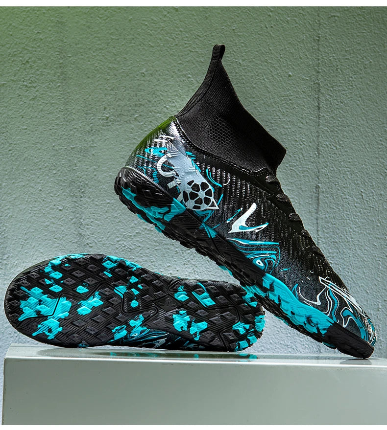 New Men Professional Soccer Shoes Non-slip Football Boots Unisex Breathable Futsal Sports New Cleats Drop Shipping Ultralight