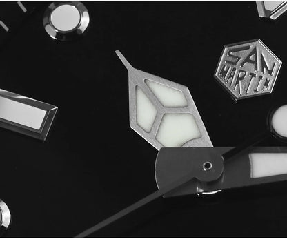 San Martin New 40mm Diver Watch YN55 Enamel Dial Classic Luxury Men Automatic Mechanical Watches Sapphire Waterproof 300m SN0009