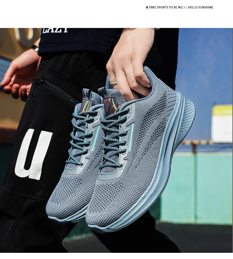 Leather Men Shoes Sneakers Trend Casual Shoe Italian Breathable Leisure Male Sneakers Non-slip Footwear Men Vulcanized Shoes