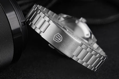 Watchdives WD0006 Watch VH31 Sweep Second Movement Domed Sapphire Crystal BGW9 Luminous 10Bar Waterproof 38mm Vintage Watches