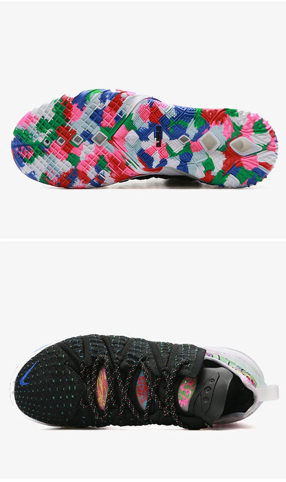 Zapatillas de baloncesto bajas acolchadas Nike Authentic Latest para hombre CQ9284-002