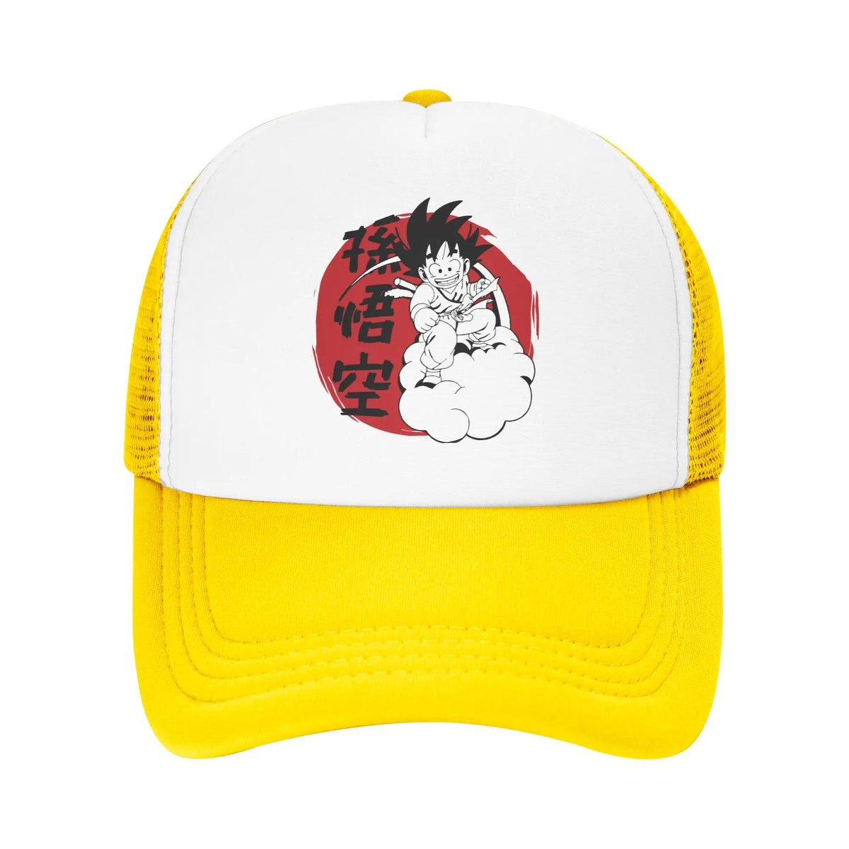Son gohan D-Dragon Ball Z Trucker Hat Unisex Outdoor  Hats Trucker Worker Cap Trucker Cap Snapback Caps Mesh Baseball Caps