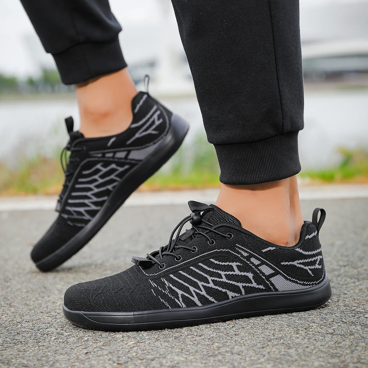 New Wide Toe Barefoot Walking Shoes Comfort Non-slip Hiking Camping Terkking Sneakers Unisex Outdoor Cycling Gym Fitnees Sport