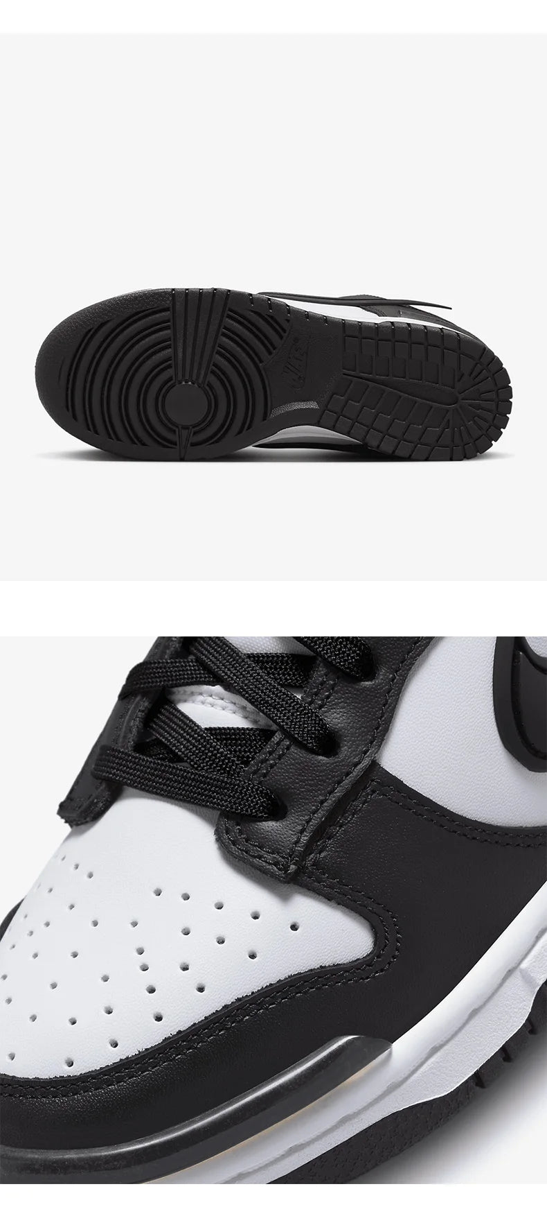 Zapatillas Nike oficiales auténticas para mujer, transpirables, con cordones, suela gruesa y estilo casual minimalista DZ2794-001