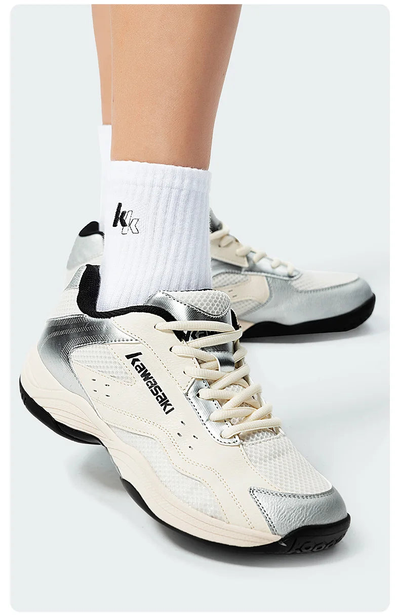 Kawasaki Shoe Men's Sneakers K1B50-C32023&C32011 Anti Twist Technology Professional Table Tennis Badminton Shoes Man Trainers
