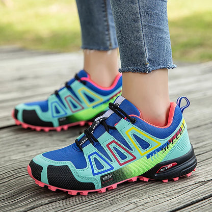 Mens Hiking Shoes Outdoor Off-road Anti Slip Leisure Mountain Camping Sneakers Unisex Comfortable Cushioning Travel Hiking Shoes