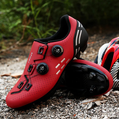 High-Quality Cycling Shoes Men's SPD Self-Locking Racing Bicycle Sports Shoes Women's MTB Mountain Non-Slip Cycling Shoes 36-47