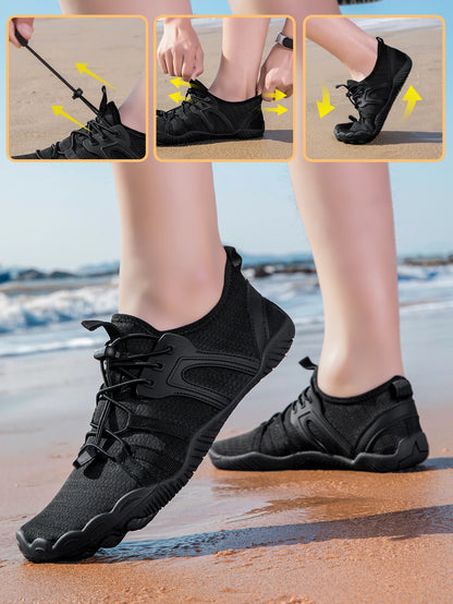 Summer Unisex Swimming Shoes Outdoor Beach Sandals Water Sports Five-Finger Upstream Shoes Quick-Drying And Non-Slip