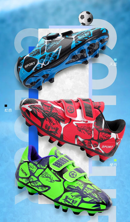 Soccer Cleats for Men Women Breathable Lightweight Anti Slip Firm Ground for Outdoor Football Training Match Sports