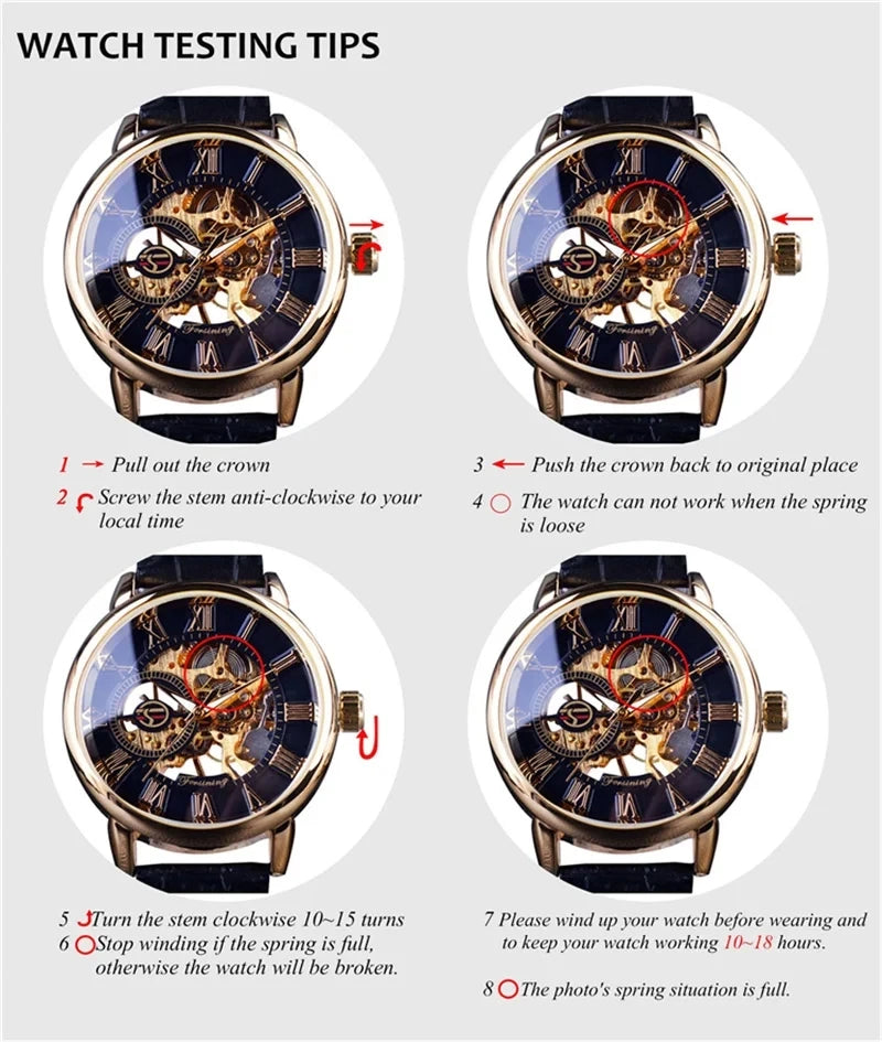Forsining 481 Military Man Tourbillon Hands Watch Week Date Automatic Mechanical Watches Stainless Steel Clock Relogio Masculino