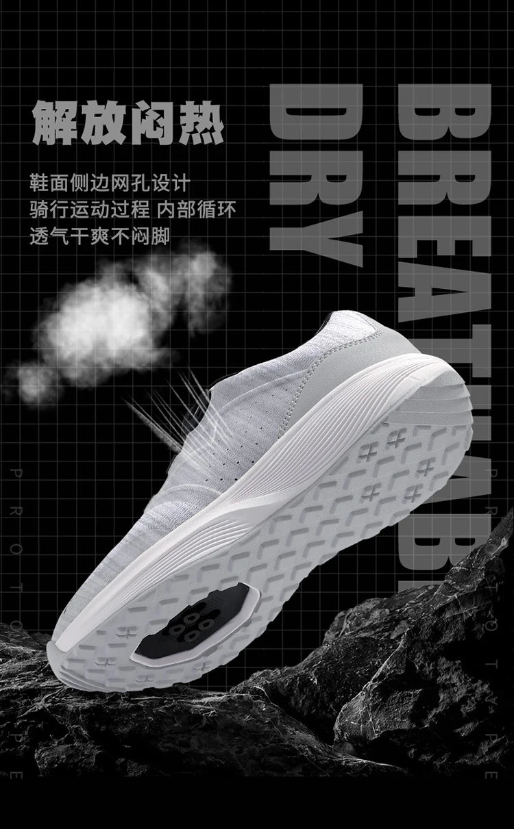 Cycling Sneaker MTB Men Sports Dirt Bike Shoes SPD Pedal Mountain Bicycle Footwear Speed Racing Man Flat Off Road Cycling Shoes