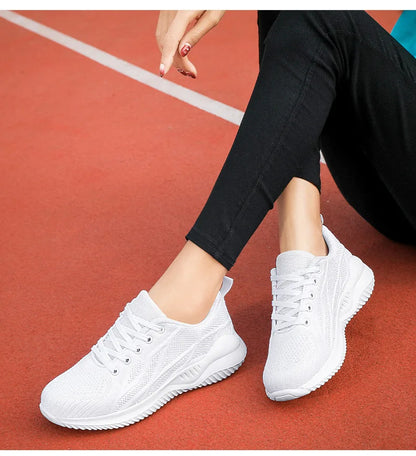 Women's Running Shoes Breathable Casual Lightweight Gym Outdoor Sport Comfortable Sneakers